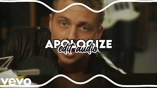 Apologize - Timbaland & Onerepublic Audio Edit