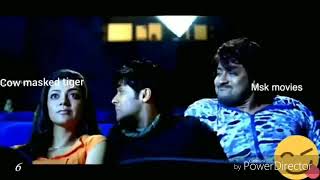 Kajal Aggarwal Hot Lip Lock Kissing Scenes From Tamil Movie