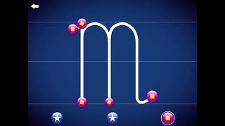 Letterschool Hwt Style Cursive Uppercase Letters K-O Part 3 Silver