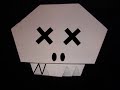 2 - Halloween Origami - Episode 1 - Skull