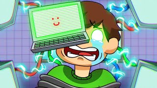 Origin Of Computerman... (Cartoon Animation)