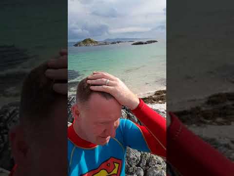 arisaig, wild camping enjoy your work 👌🛶