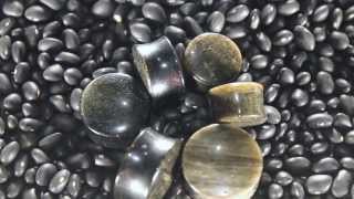 Den Obsidian Plugs By Oracle Body Jewelry
