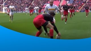 Fantastic Piece Of Footwork From Alex Goode