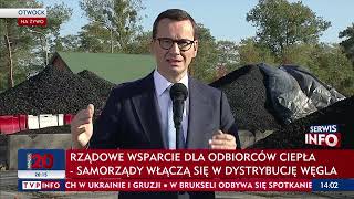 Premier Morawiecki Każdy Samorządowiec Będzie Mógł Kupić Węgiel Od Importera