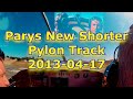 New Shorter Pylon Track Parys 2013-04-17