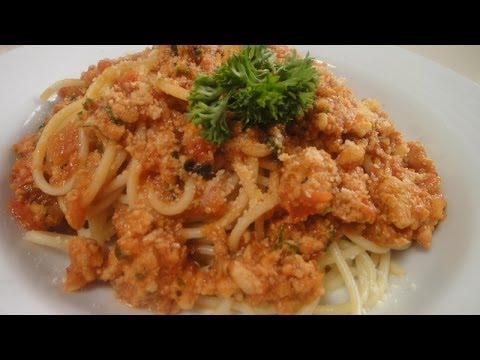 Video Pasta Recipe With Chicken Mince Video Pasta Recipe With Chicken Mince
