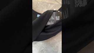Prada Black Cropped Tank Top With Logo