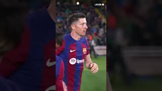 Robeeeertttt Lewandowskiiii #Fcbarcelona #Laligahighlights #Shorts