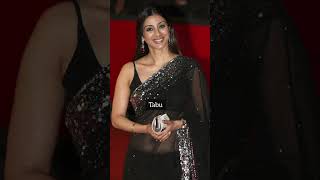Bollywood Actresses In Black Saree Bonanza