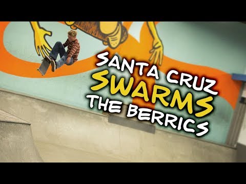 Santa Cruz Swarms The Berrics