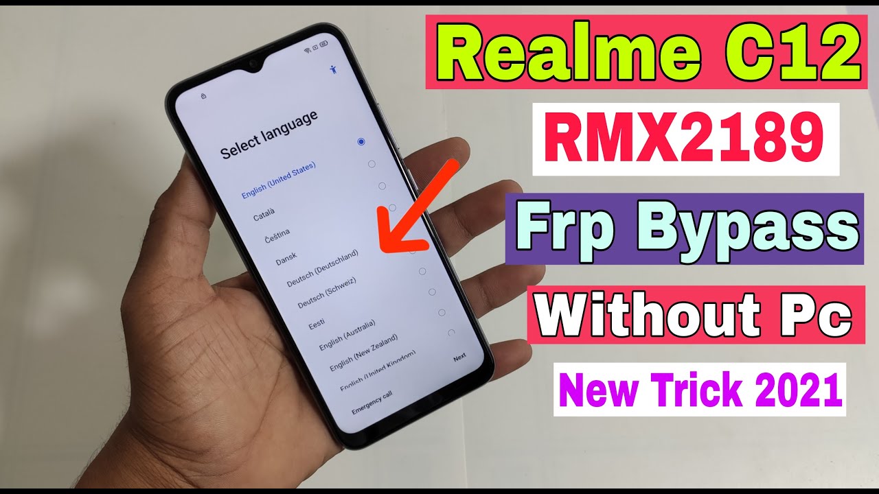 Realme C12 FRP Bypass | RMX2189 Google Account Bypass Realme C12 FRP Bypass | RMX2189 Google Account Bypass