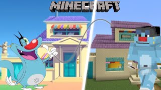 How To Minecraft Oggy House With Hindi