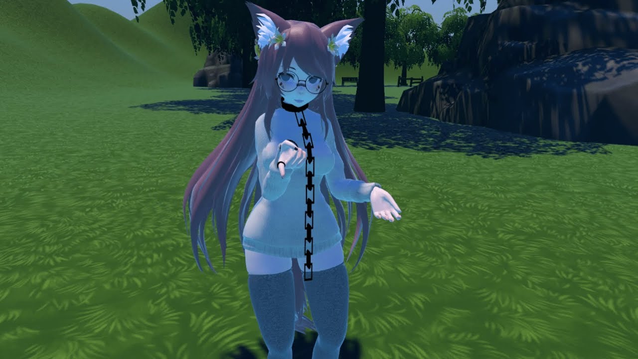 Qwonk famous vrchat player listens trap