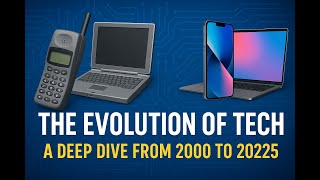 The Evolution Of Tech A Deep Dive From 2000 To 2025