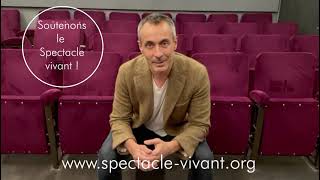 Benoit Solès - Message de soutien aux jeunes artistes du spectacle vivant