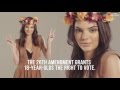 Kendall Jenner on Millennials Voting Through The Ages