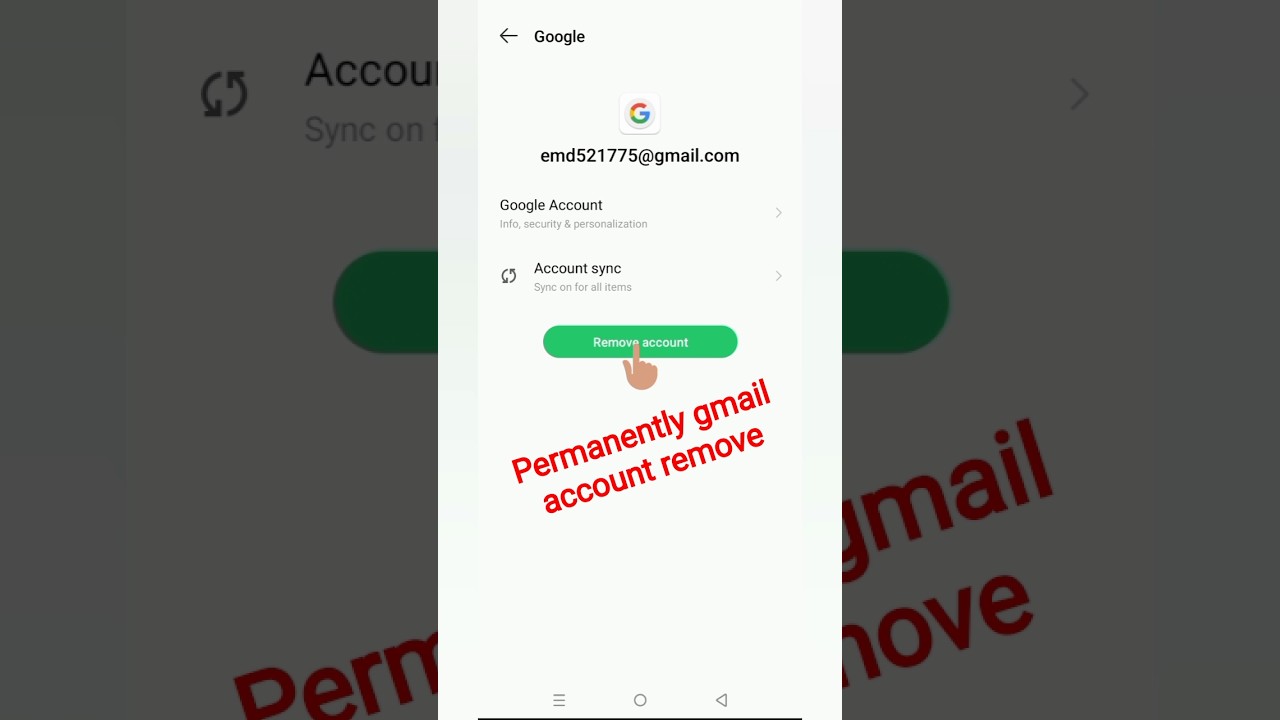 How to Remove Gmail Account from Phone || From mobile How to Remove Gmail Account from Phone || From mobile