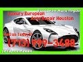 European Auto Repair Houston (713) 999-3488 - European Auto Service Houston