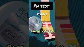 Ponds Super Light Gel Moisturizer Ph Test