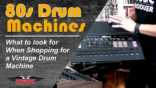 80s Drum Machines (A Buyer's Guide)