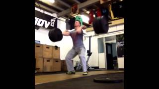 Clean & Jerk 120 x 1 rep by Steven Fawcett
