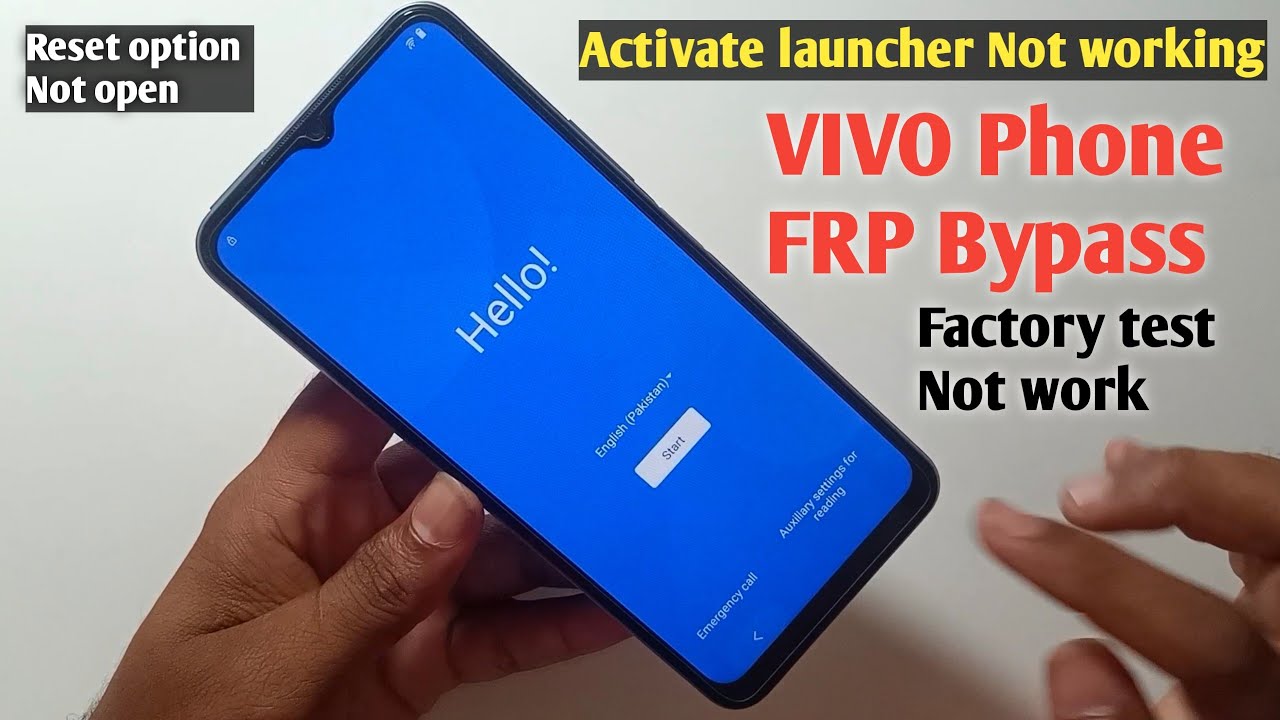 Vivo Y21/Y15s frp bypass reset Not Working Vivo FRP Vivo Y21/Y15s frp bypass reset Not Working Vivo FRP