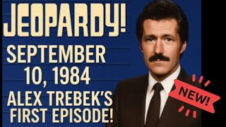 Jeopardy September 10, 1984 Alex Trebeks First Episode