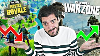 La Fin De Fortnite Vs Warzone ? Le Nouveau Battleroyale Qui Cartonne ...