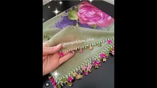 İğne Oyası Muska,Kiraz Ve Limon Çekirdeği Modeli