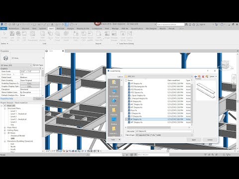 Revit - Structural Steel Framing