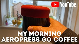 My Aeropress Go Momentum Blend Morning Coffee