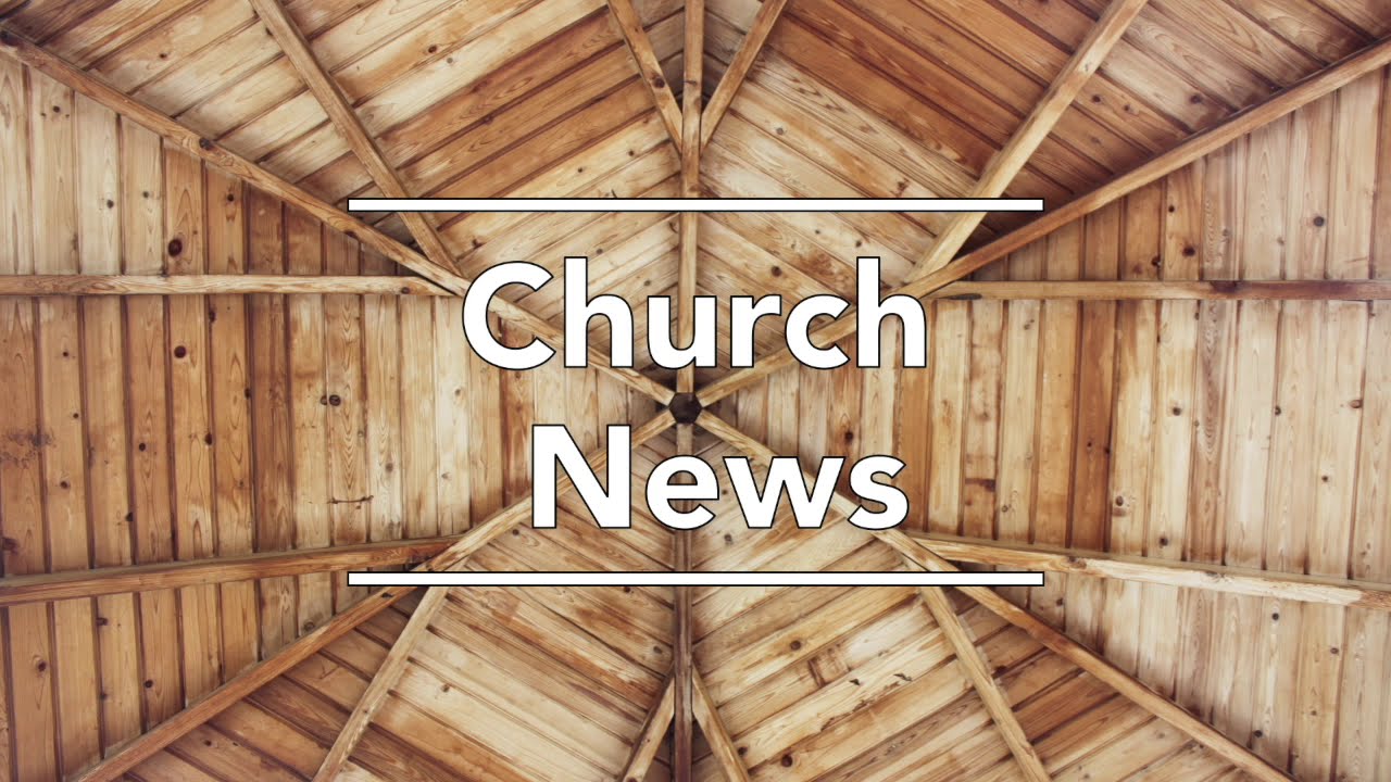 Church news - 22nd November 2020