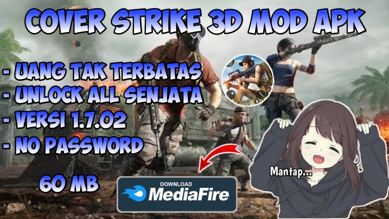 Game Cover Strike 3D Mod Apk – Offline/Online Di Android Game Cover Strike 3D Mod Apk – Offline/Online Di Android