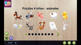 Animals Puzzle For Kids