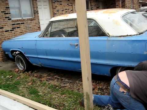 MY 1964 impala coupe parts car 