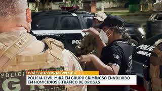 Pm Conduz 12 Suspeitos De Envolvimento Em Crimes No Município De Palmeirândia