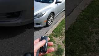 Added Second Key Fob For Mazda