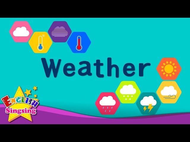 Kids vocabulary - Weather - How39s the weather? - Learn English for kids - English educational video