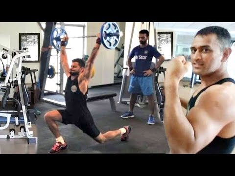 Virat Kohli & MS Dhoni GYM Workout Videos LEAKED |2019 world cup Preparations |