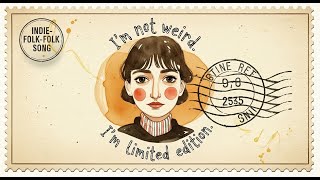 Witty Quotes As An Indie-Folk Song Lyric Video Im Not Weird, Im Limited Edition