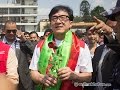 Hollywood Star "Jackie Chan" in Kathmandu Nepal.