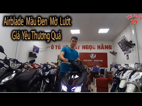 Xe Lướt Airblade Màu Đen Mờ Giá Rẻ Cho Anh Em Yêu Thích_XE MÁY CŨ