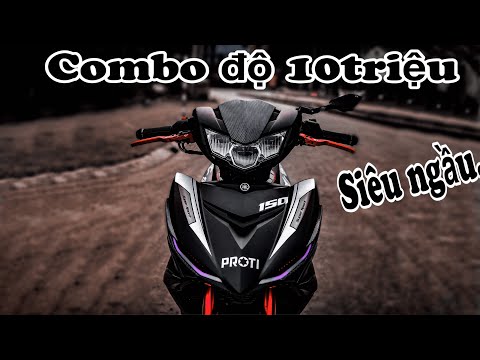 EXCITER 150 Độ Với Combo 10 Triệu Sẽ Như Thế Nào? Không Xem Lại Phí_ Lê Lĩnh vlog