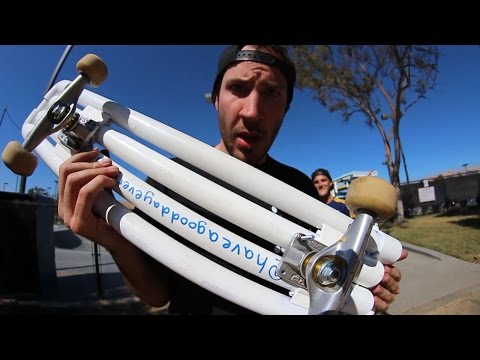 PVC SKATEBOARD! | YOU MAKE IT WE SKATE IT EP 22
