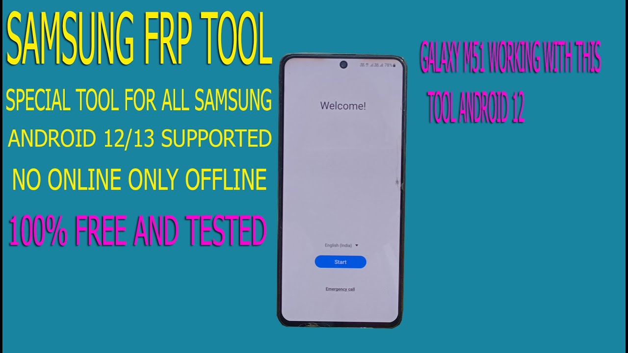SAMSUNG M51 FRP BYPASS FREE TOOL SAMSUNG M51 FRP BYPASS FREE TOOL