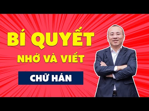 Học viết chữ Hán | Các nét chữ cơ bản tiếng Trung