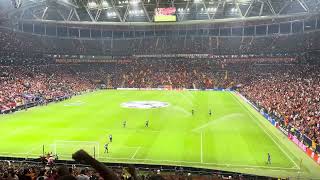Avrupa Avrupa Duy Sesimizi Tribün Çekim Galatasaray 2-2 Kopenhag