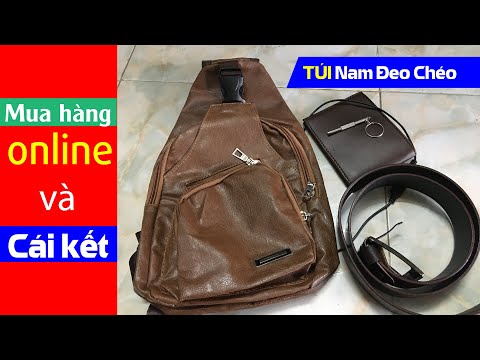 Khui Túi Chéo Nam Siêu Hot - Siêu Rẻ 150k 5 món và cái kết bất ngờ