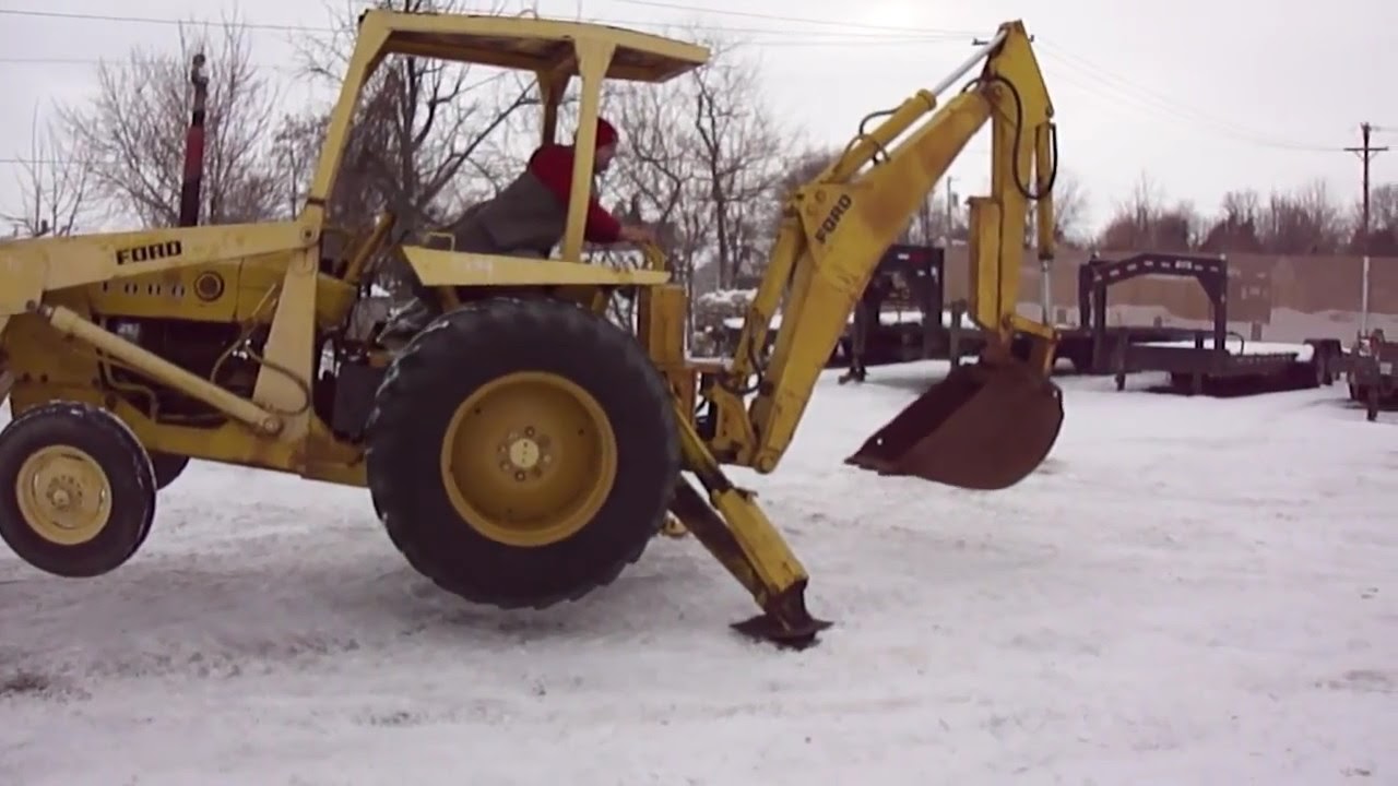 4500 Backhoe ford sale